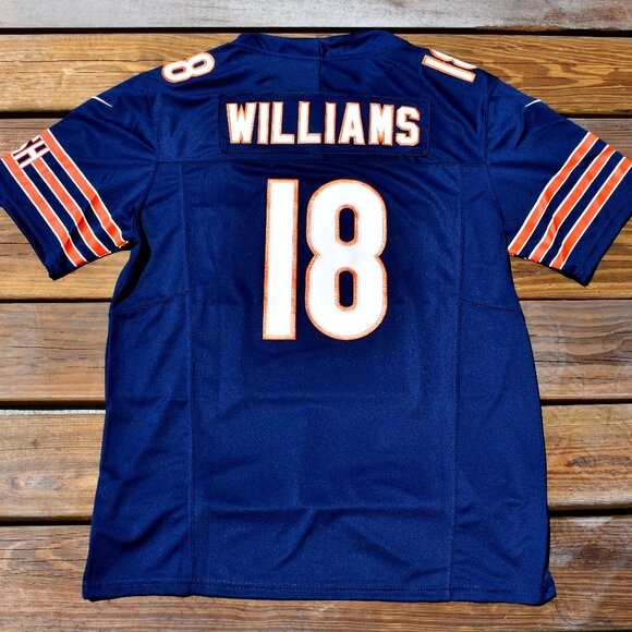 New Caleb Williams Chicago Bears Navy Dark Blue Football Jersey Adult Medium - Picture 1 of 3